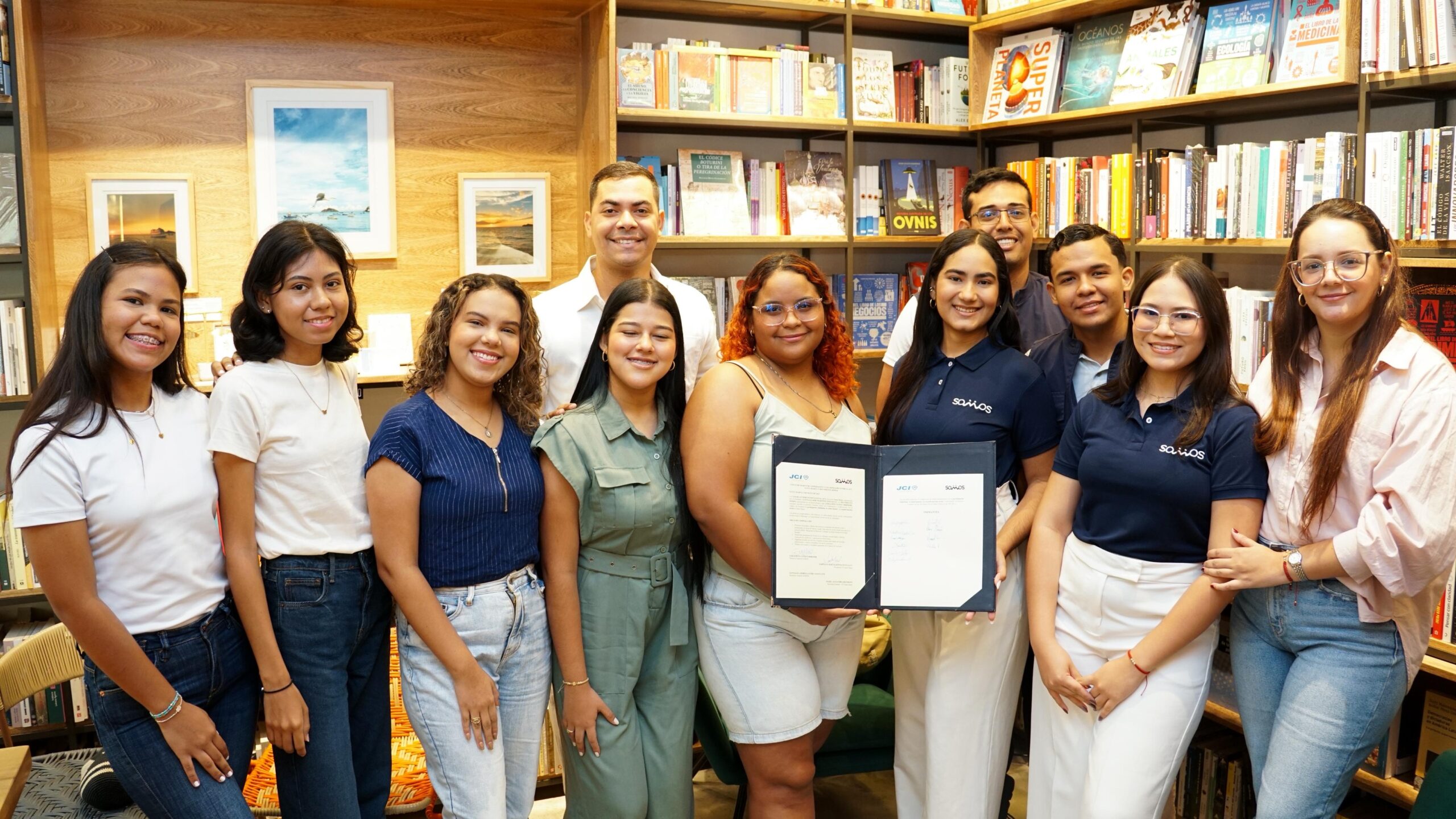 La JCI Santa Marta y el Movimiento SOMOS, firman alianzas para un proyecto dirigido a los adultos mayores