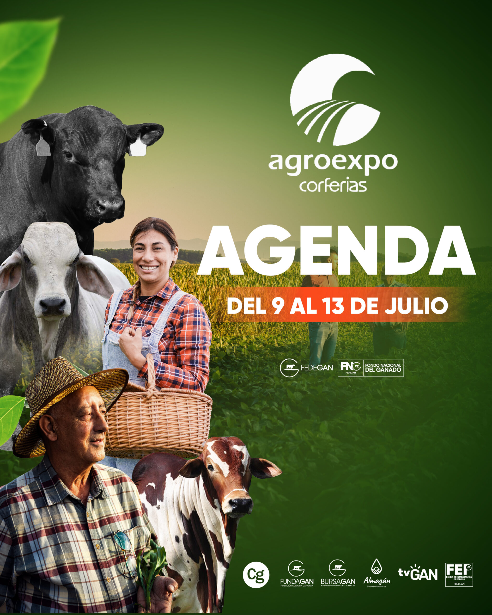 Tiene 60 razones para visitar el Pabellón 4 de FEDEGÁN en Agroexpo 2025, el de la ganadería colombiana.