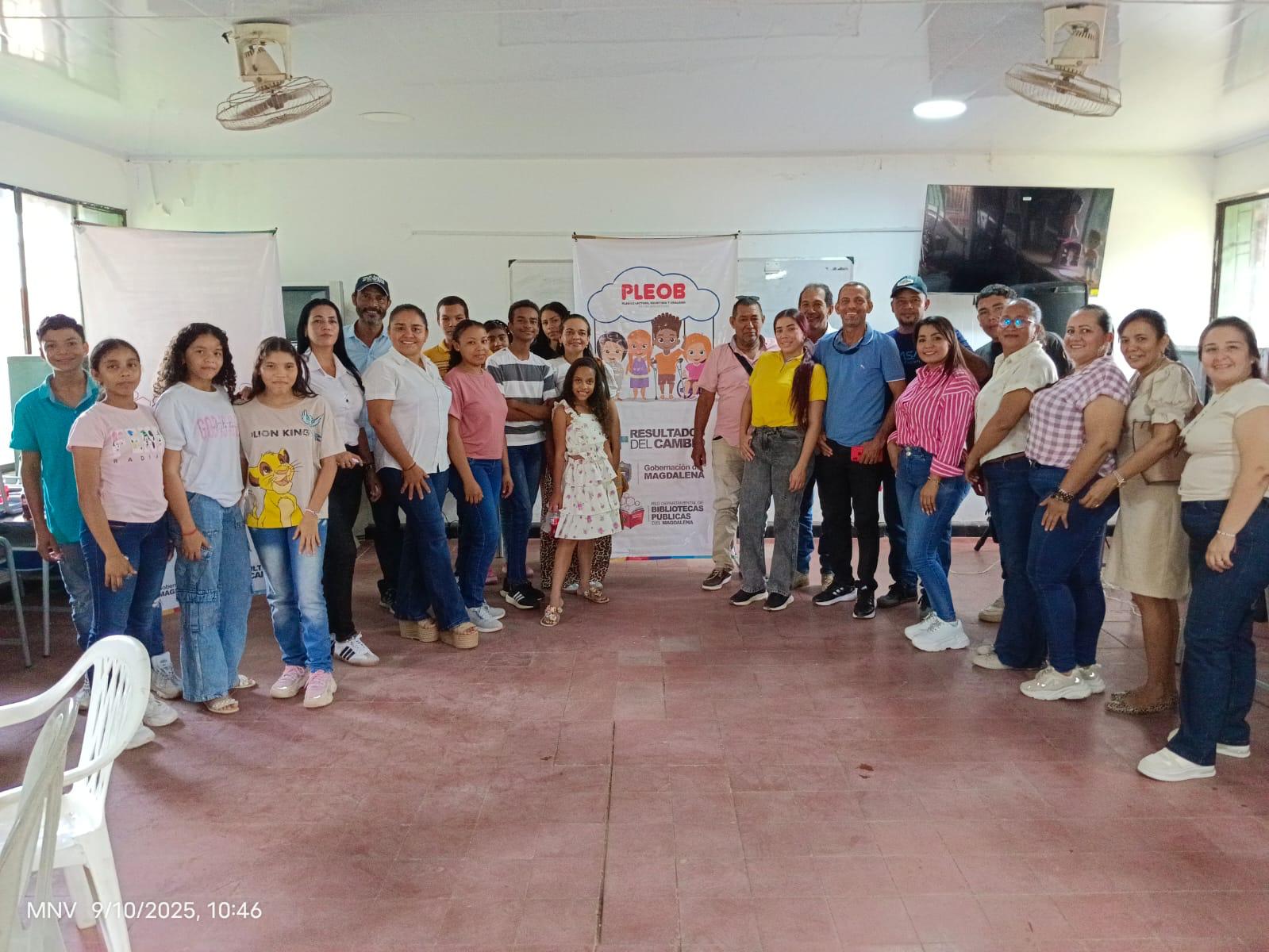 Cultores, docentes y estudiantes se sumaron a la construcción del Plan Departamental de Lectura, Escritura y Oralidad, impulsado por la Gobernación para mejorar los niveles educativos del Magdalena