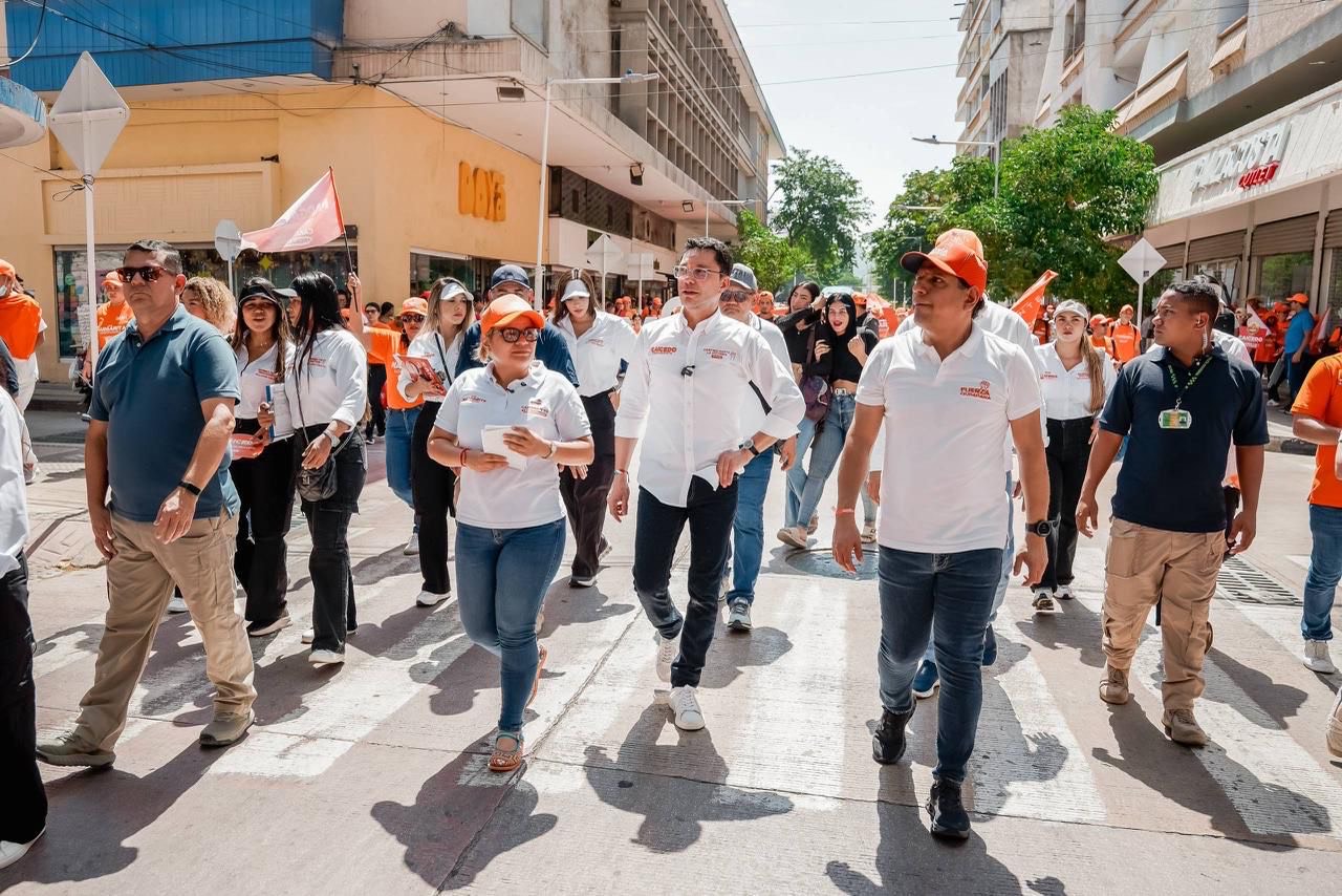 El comercio y las localidades 1 y 2 de Santa Marta, donde viven más de 290 mil personas, reafirmaron su respaldo a Margarita y a Caicedo por la Gobernación y la Presidencia