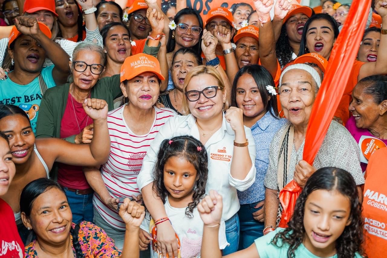 En Ciénaga, las mujeres celebran y respaldan la candidatura de Margarita Guerra a la Gobernación