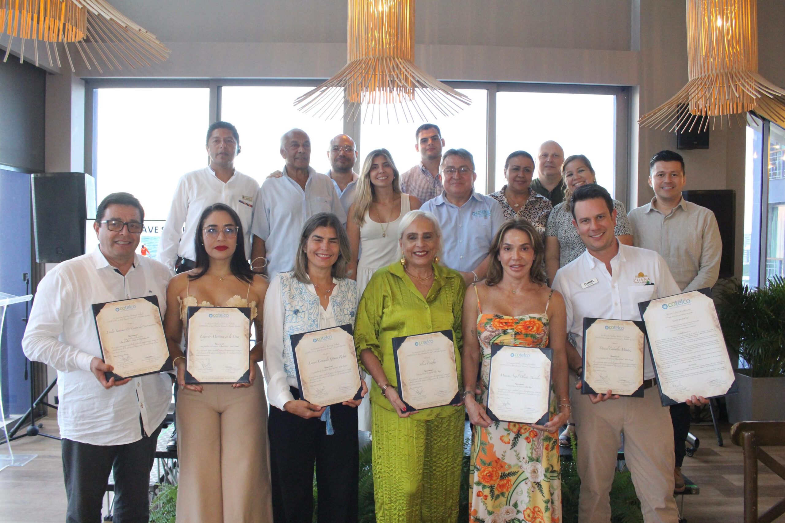 Hoteles y representantes de Cotelco Magdalena se destacaron en los Premios Nacionales de la Hotelería