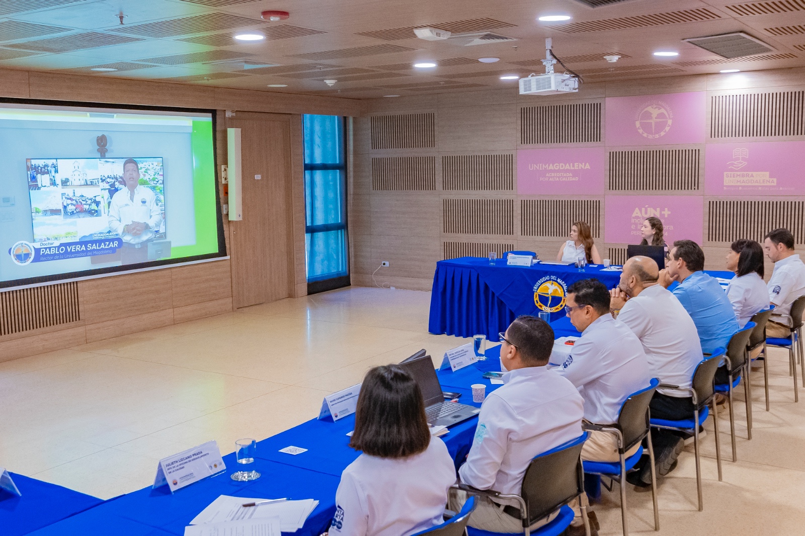 Inicia visita de evaluación externa al Programa de Negocios Internacionales de UNIMAGDALENA