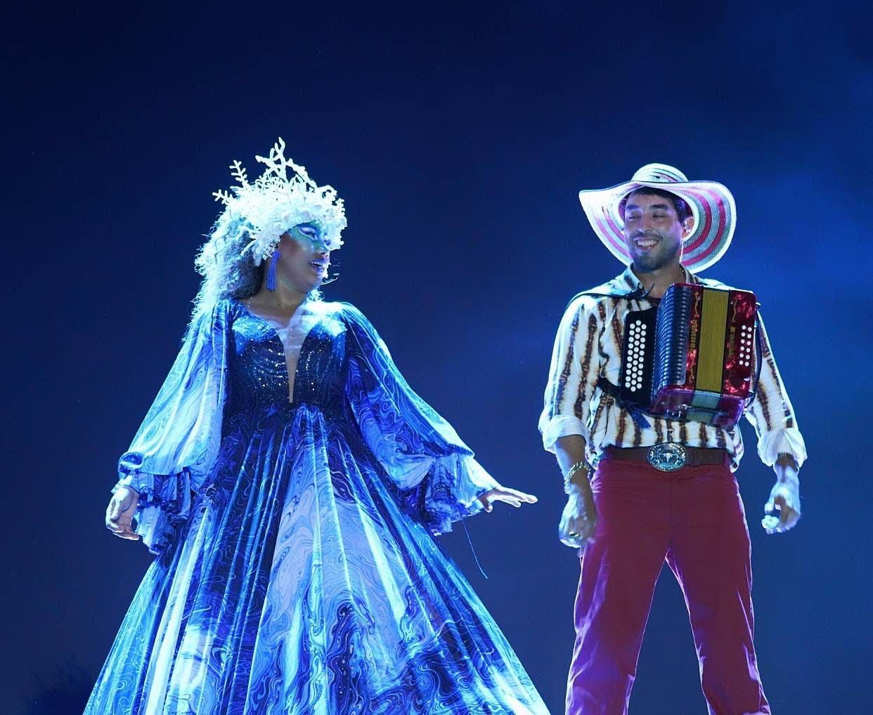 ¡Un acordeón de cumbre!