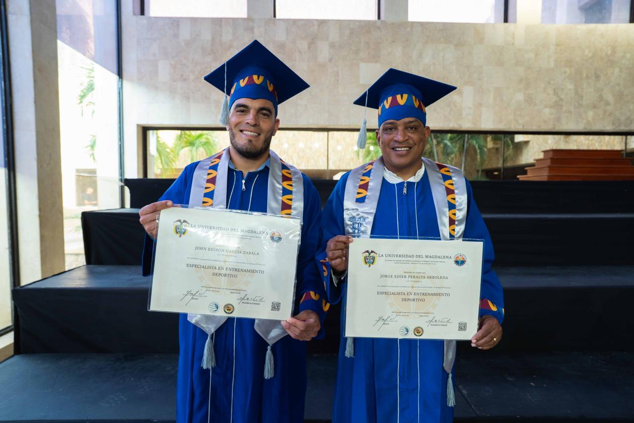 Entrenadores y deportistas continúan formándose académicamente en UNIMAGDALENA