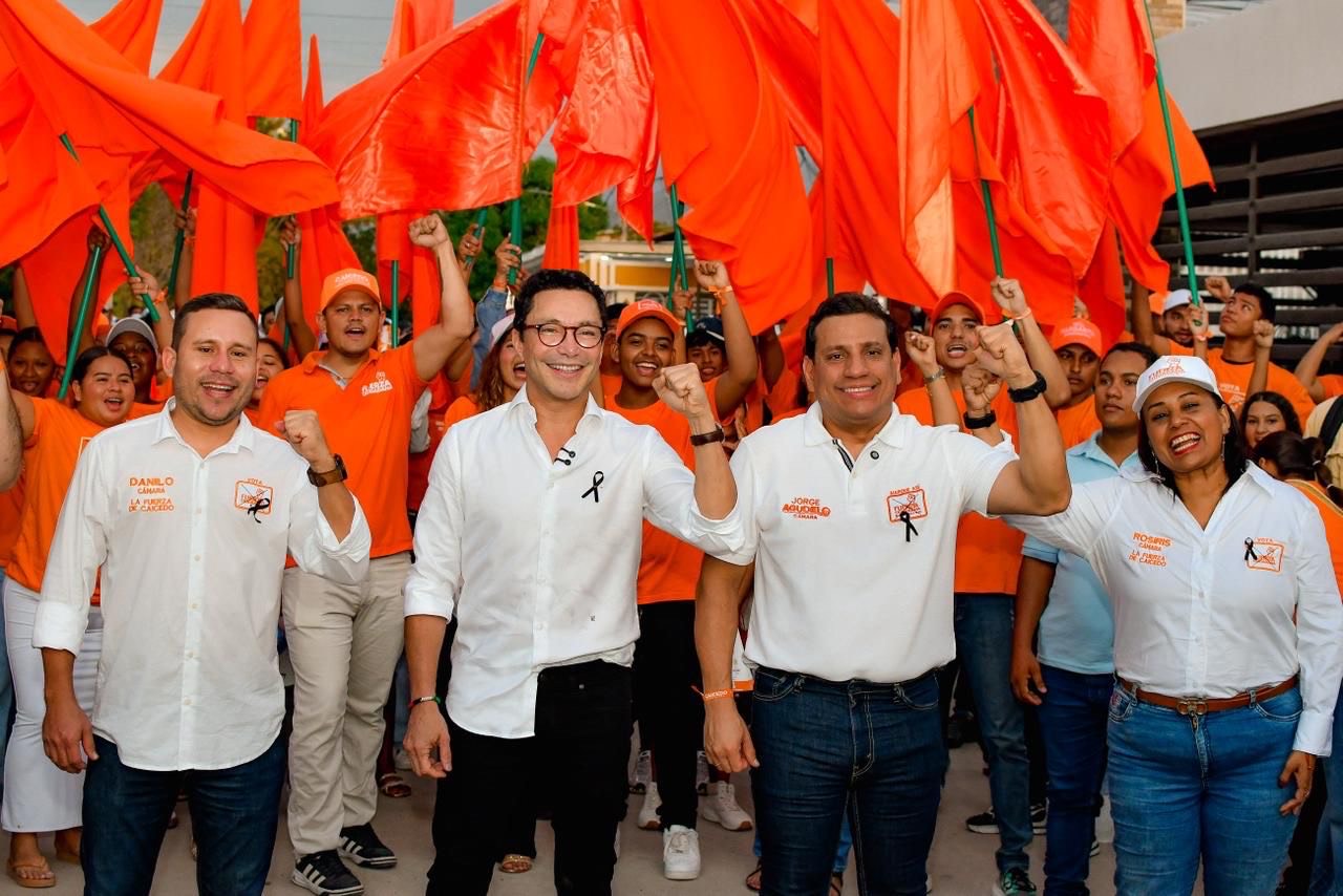 ¡Ciénaga confirma su voto naranja y ratifica a Fuerza Ciudadana en el Congreso!