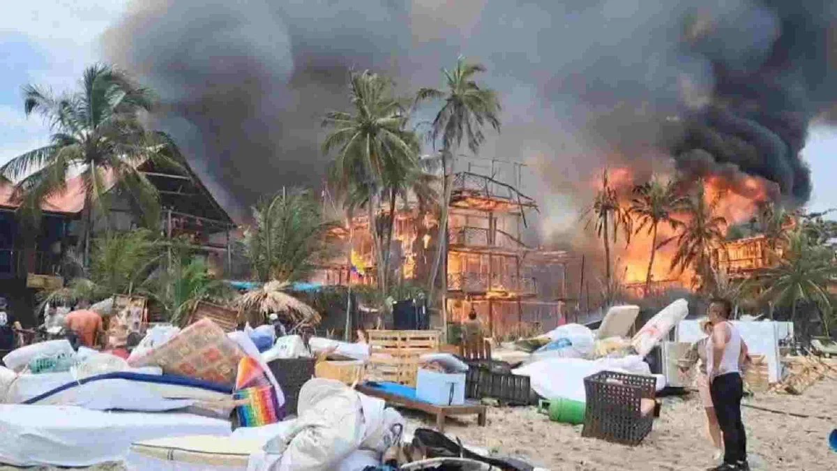 Corpamag iniciará inspección ambiental tras incendio que afectó infraestructura turística en Mendihuaca