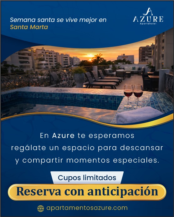 En esta Semana Santa, regálate un espacio para descansar y compartir momentos especiales. En Azure te esperamos con el ambiente perfecto para relajarte, disfrutar y vivir una experiencia única.