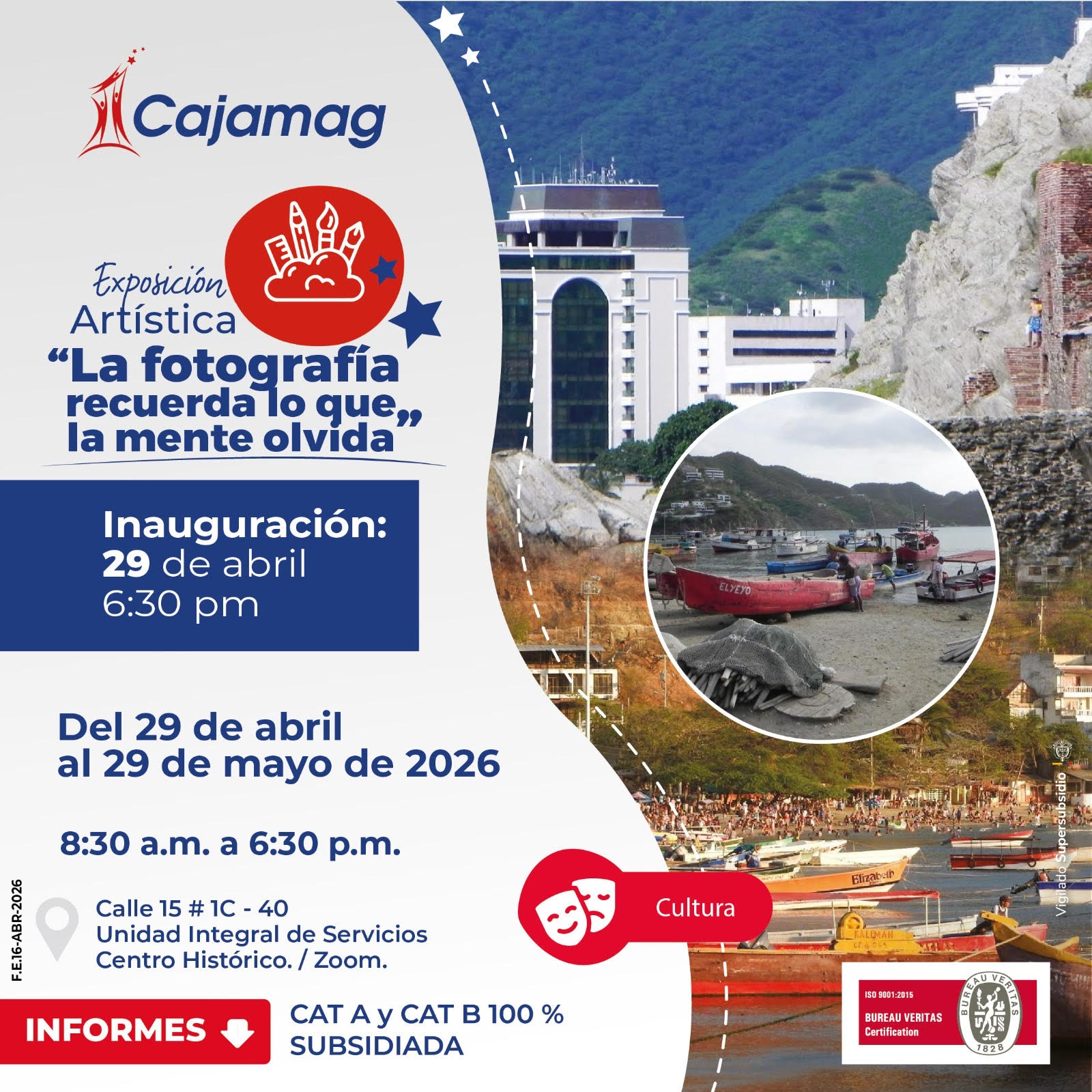 Cajamag te invita a la inauguración de la Exposición Fotográfica “La fotografía recuerda lo que la mente olvida – El Genio que unió dos mundos”, una experiencia que conecta historia, cultura y territorio 