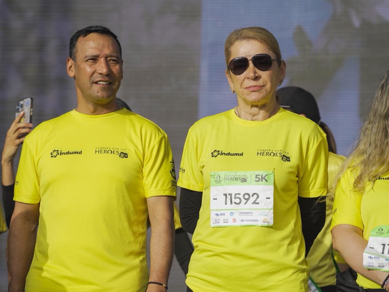 Los héroes de la patria, los ganadores de la Carrera de la Corporación Matamoros