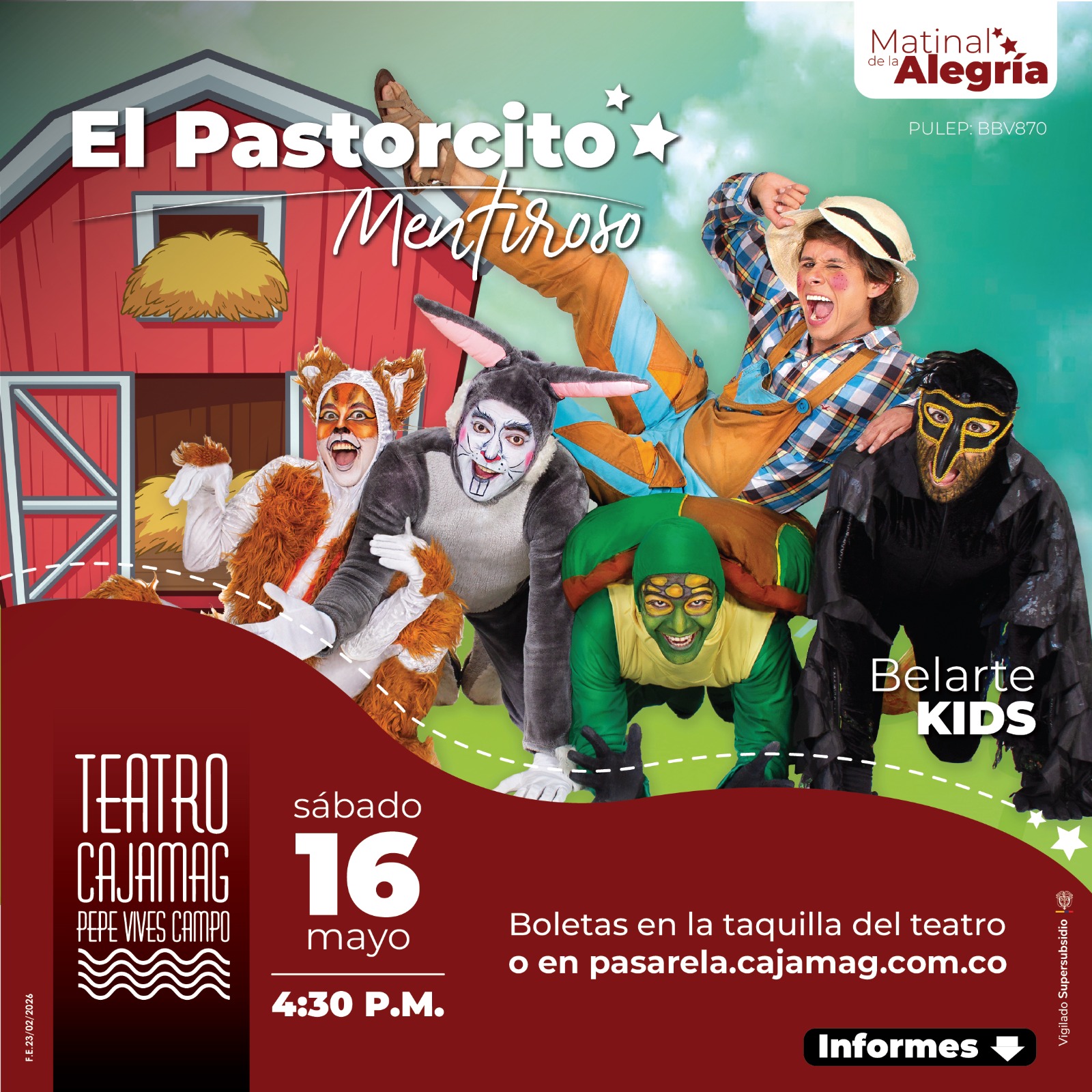 Cajamag presenta su gran agenda cultural.