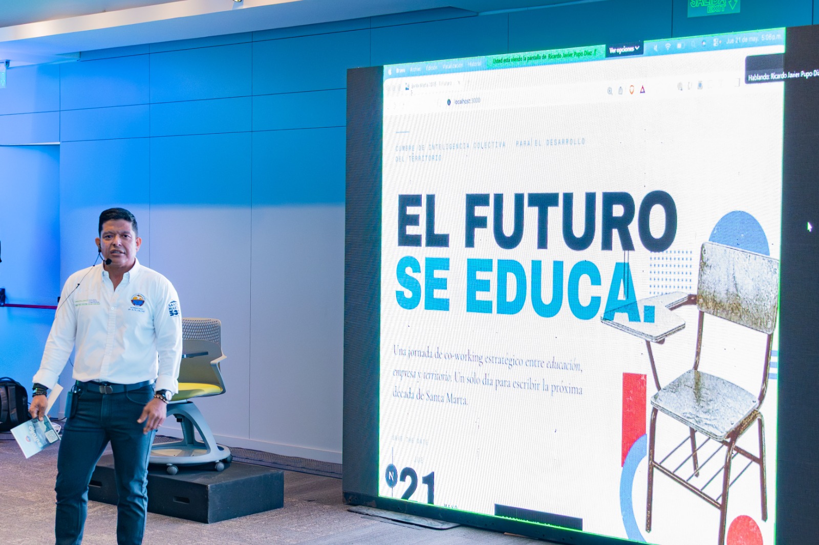 UNIMAGDALENA vincula a empresarios para robustecer Plan Decenal de Educación y proceso de reacreditación