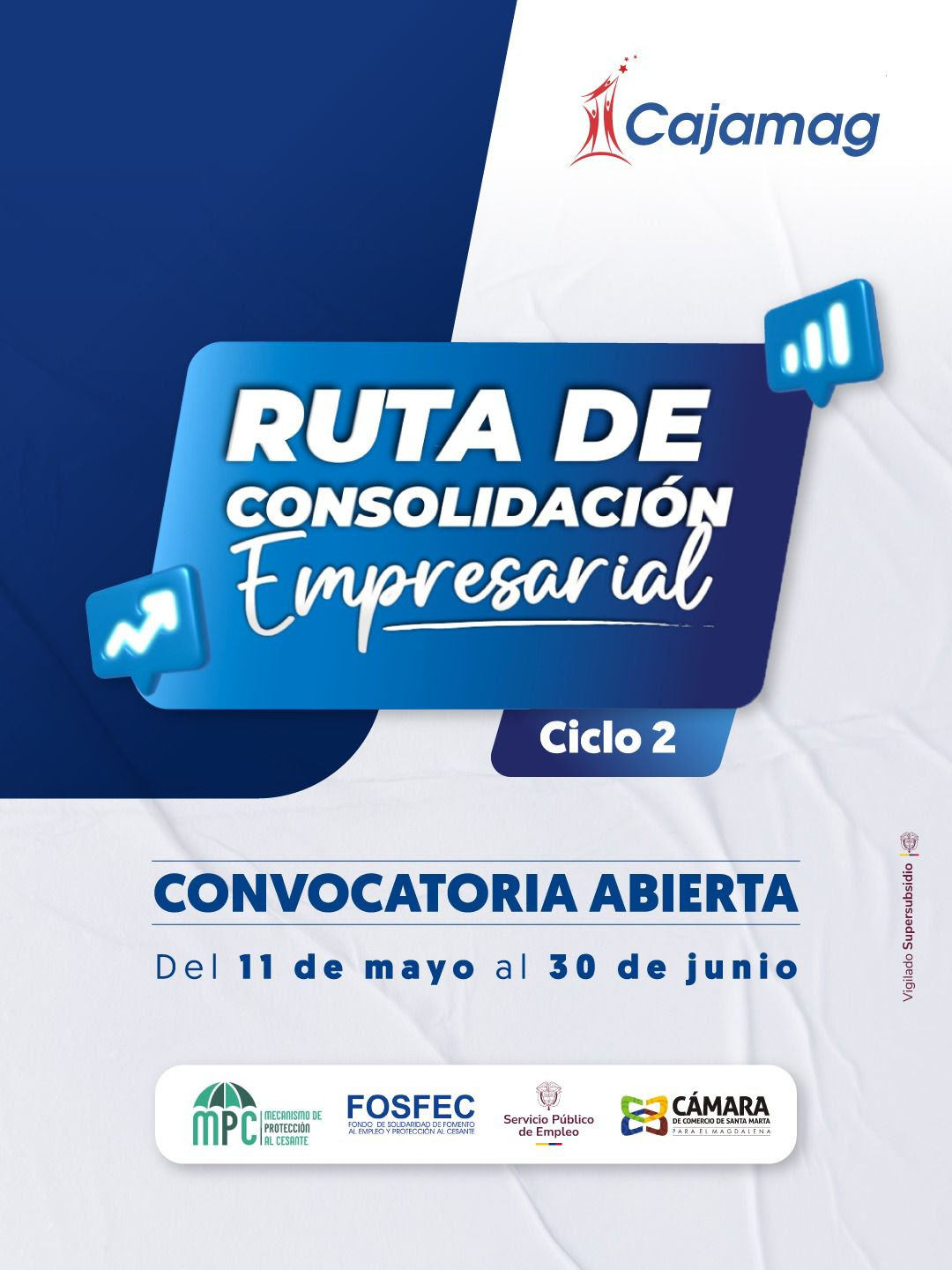 Abren convocatoria para fortalecer 30 empresas del Magdalena con programa gratuito de consolidación empresarial