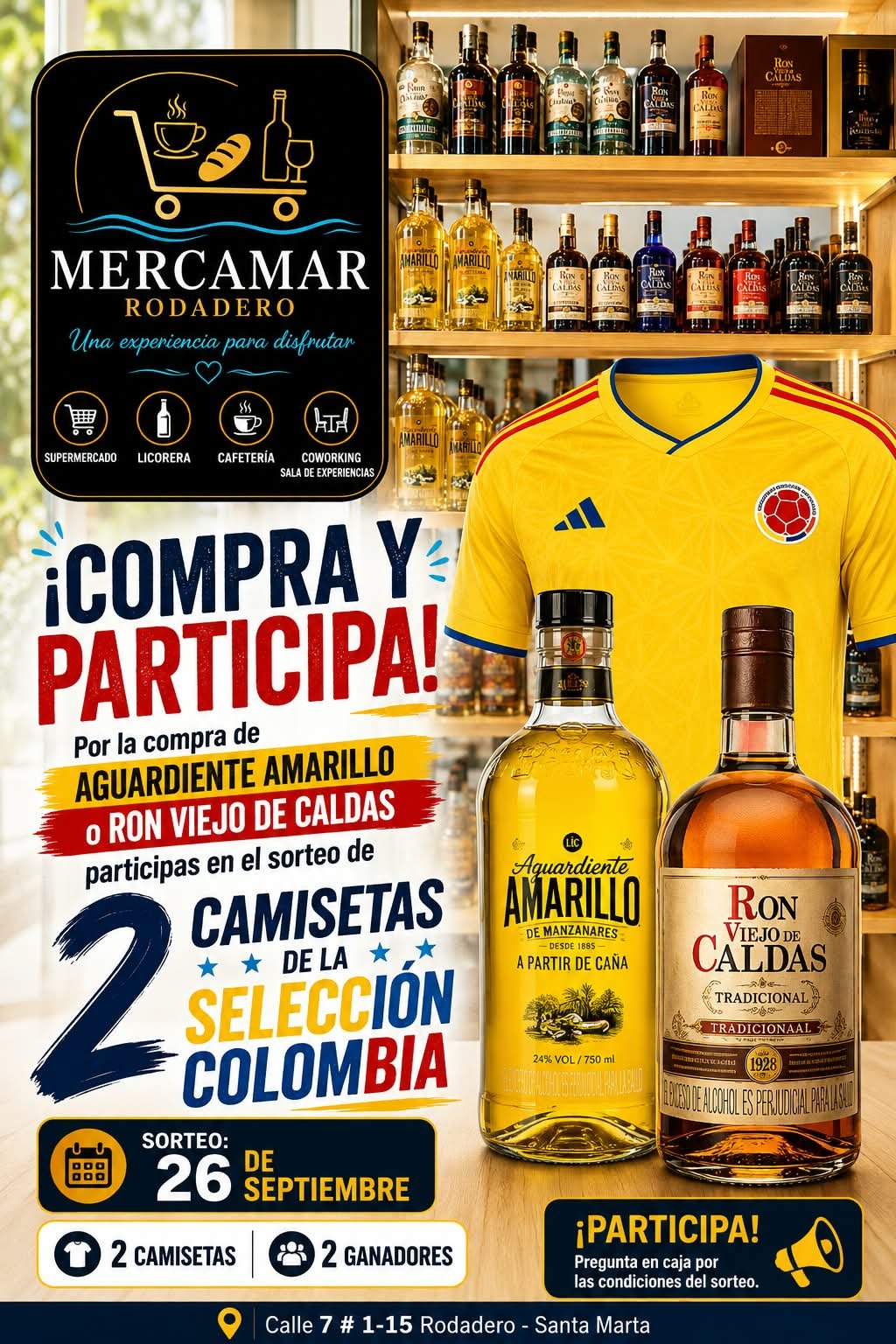 Septiembre de Amor y Amistad se vive en Mercamar Rodadero