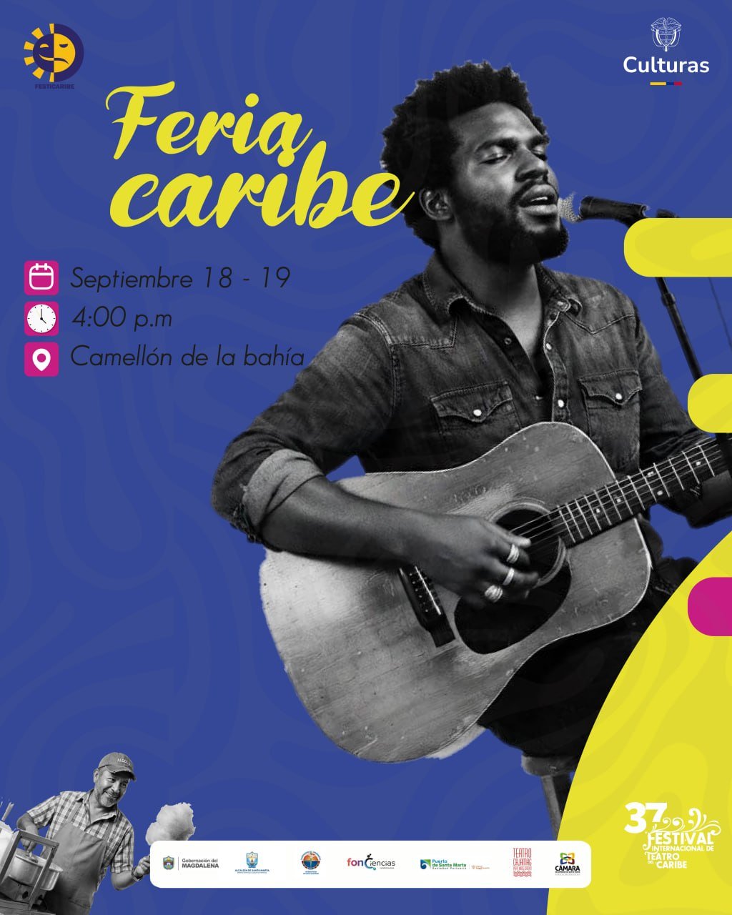 FESTICARIBE INVITA A DISFRUTAR DE SU CLAUSURA